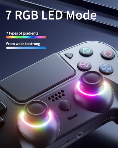 Manette sans fil compatible PS5 CAWOOSOO - Manette de jeu Bluetooth pour console et PC - 3