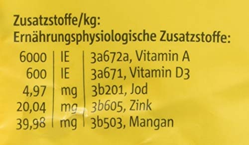 Vitakraft Kanarien Perle, Futter für Kanarienvögel, mit Vitaminen und Mineralien, mit Getreide und Leinsaat, ohne Zusatz von Zucker (1x 1kg)