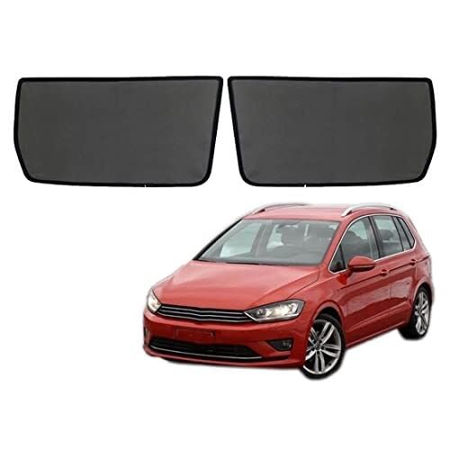 Tendine parasole per finestrini auto Lunotto posteriore 2 pezzi per Golf Sportsvan 2014-2020, tendina magnetica per finestrino laterale auto, protezione UV