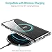 TOZO for Samsung Galaxy Note 10 Plus Case PC + TPU Clear Hard Back Panel Hybrid PC+TPU Protect Cover Shock Absorption Back Bumper for Samsung Galaxy Note 10+ 5G (Clear)