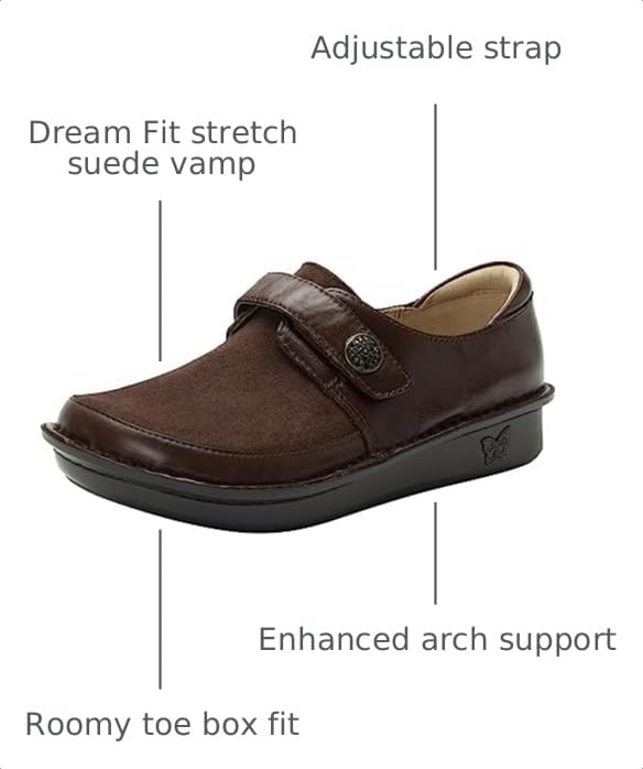 Image of Alegria Women's Brenna Leather Comfort Loafer Shoes