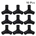 Cabilock 10Pcs Pvc Apropiado Codo Construir 3 Vías Pvc Marco de Invernadero...