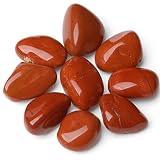 YATOJUZI Red Jasper Tumbled Polished Healing Crystals