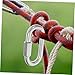 GLEAVI 10pcs Stainless Steel Quick Link Chain Connector d Shape Locking Carabiner for Industrial Construction Aviation