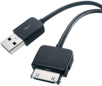 CyberTech USB Sync Data Transfer Charging Cable Wire Cord for Microsoft Zune Media Player- Black