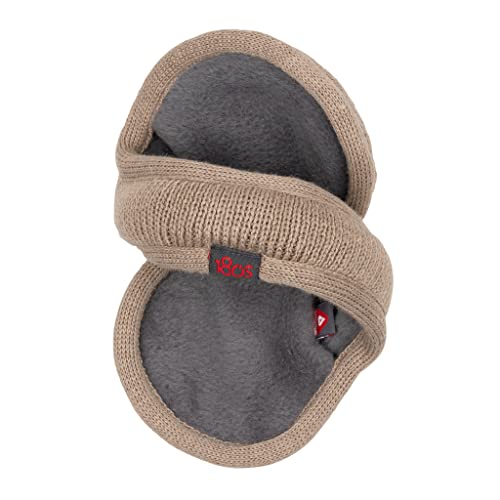 180S Degrees Winter Ear Warmers | Behind-The-Head Adjustable & Foldable Earmuffs (Men's Merino Wool - Camel, 1) #TOP30