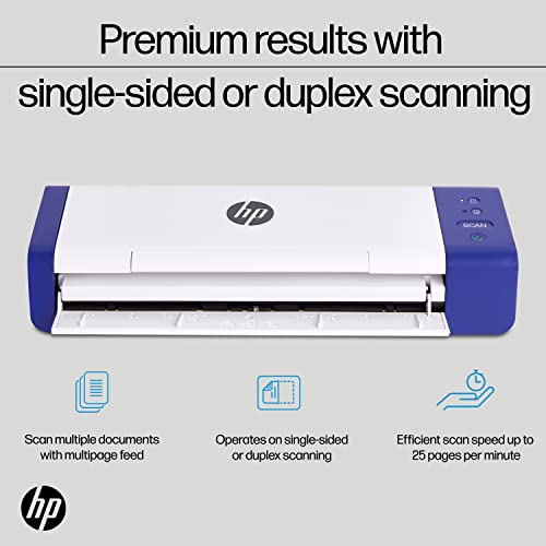 HP Compact Desktop Duplex USB Mobile Document & Photo Scanner HPPS200 の商品画像 1