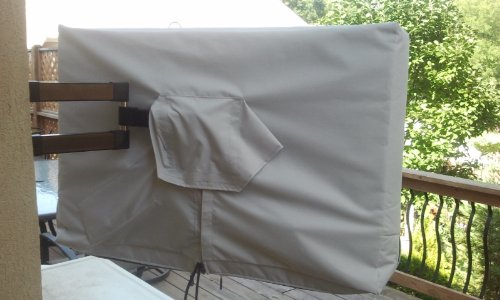 38" Outdoor TV CoverTop Premium Quality Weather Resistant Soft Non Scratch Interior Made in USA (Televisions up to 42")