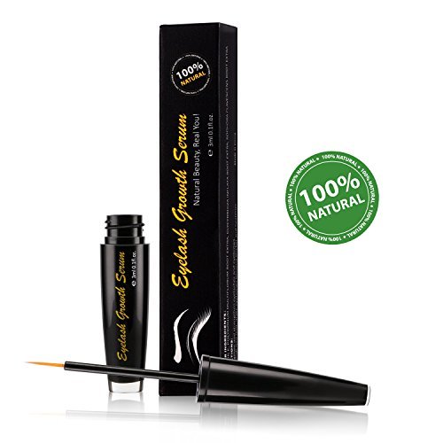 Eyelash Growth Serum-100% Natural formula Eyelash Enhancer for Longer and Thicker Eyelash - Fuller and Healthier Eyebrow for Luxury Beauty