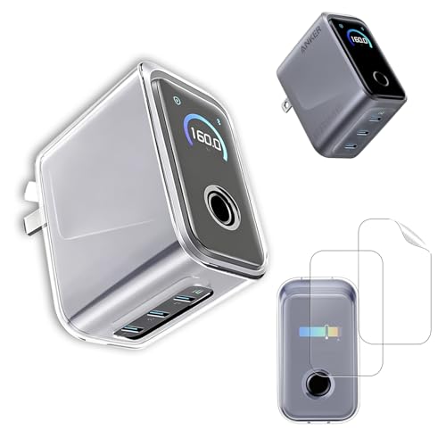 Funda para cargador Anker Prime de silicona ideal para viajes y oficina