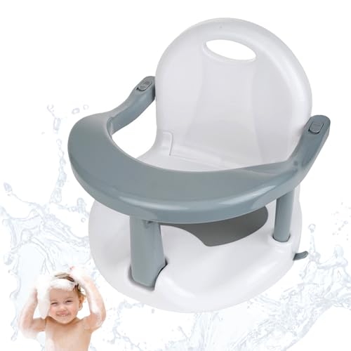 Chaise de bain pour enfants pliable finie la peur de l'eau assise stable bébé