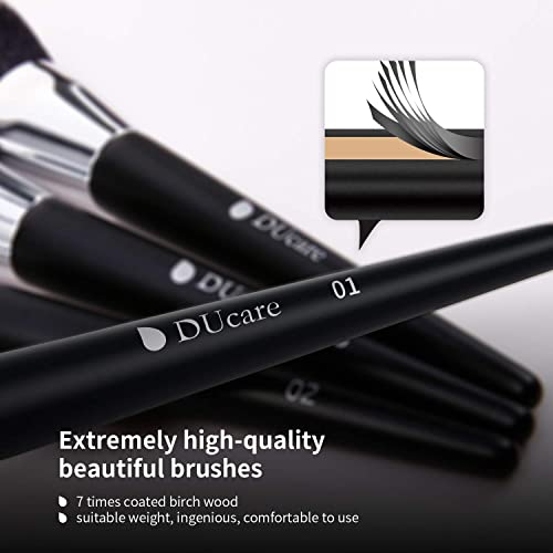 DUcare-Professional-Makeup-Brush-Set-32Pcs-Makeup-Brushes-Premium-Synthetic-Kabuki-Foundation-Blending-Brush-Face-Powder-Blush-Concealers-Eye-Shadows