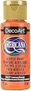 Deco Art Americana Acrylic Multi-Purpose Paint, Jack-O-Lantern Orange