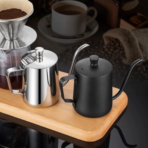 Hervidor de café de acero inoxidable 304 blanco de alta pureza 4