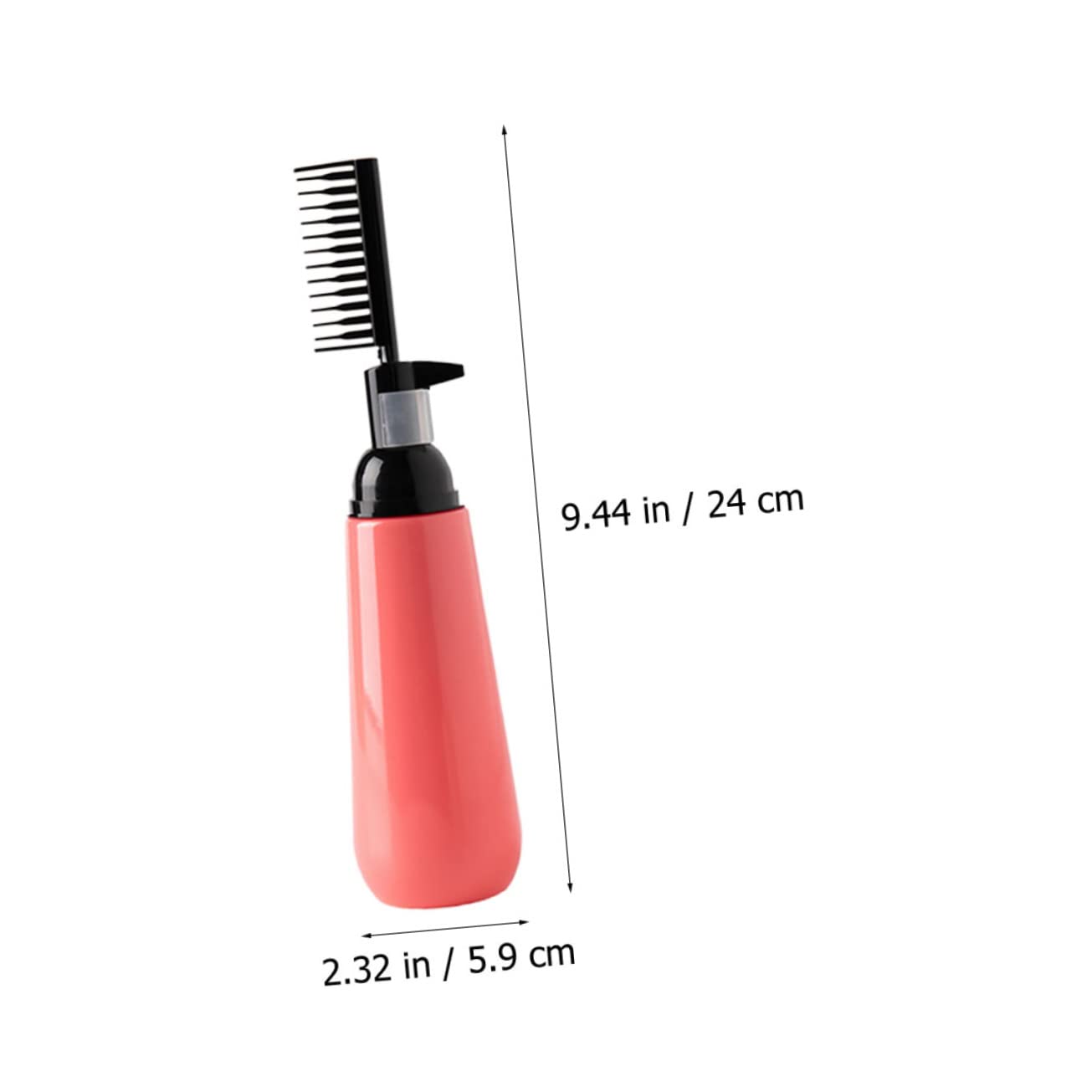 Mikinona 2pcs Hair Dye Applicator Bottle Comb for Even Hair Distribution Convenient Coloring Tool for Home and Salon Use