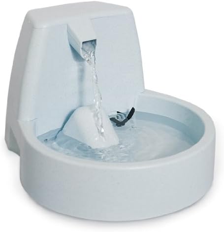 PetSafe Drinkwell Original Pet Fountain, Automatic Drinking Fountain for Cats and Dogs, Carbon Filtered Water, 1.5 Litre