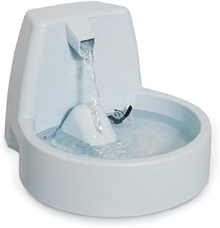 PetSafe Drinkwell Original Pet Fountain, Automatic Drinking Fountain for Cats and Dogs, Carbon Filtered Water, 1.5 Litre