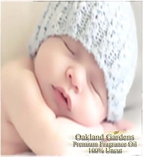 Baby Powder Fragrance Oil - 100% Manufacturer Grade Fragrance Oil Oils - Most delicate of florals, airy, romantic scent with a powdery finish - Fragrance Oil By Oakland Gardens (120 mL - 4.0 fl oz Bottle)