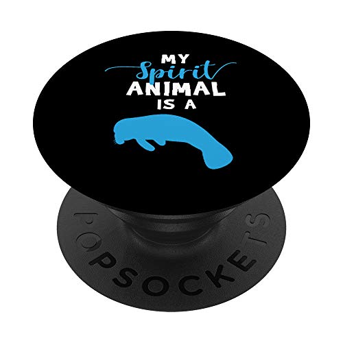 Manatee Geschenk Manatee Artikel Manatee Geschenke für Kinder PopSockets mit austauschbarem PopGrip