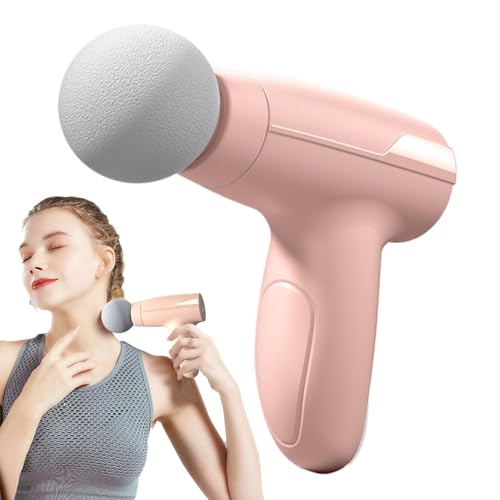 Pistolet De Massage Musculaire, Pistolet De Massage Pour Tissus Profonds Masseur À Percussion Musculaire Réglable À 3 Niveaux Petit Masseur De Fitness Portable Vibrant Pour Les Athlètes Hommes Femmes