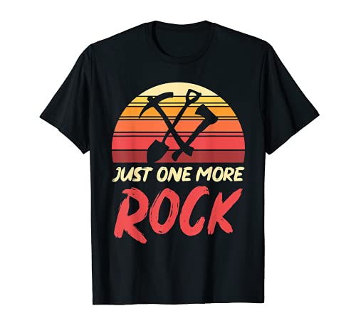 Retro Geologist Gift Geographer Rock Collector Geology T-Shirt