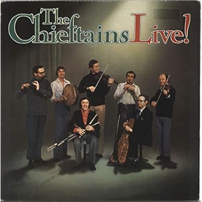 Chieftains Chieftains Live LP CBS 82985 EX/EX 1977