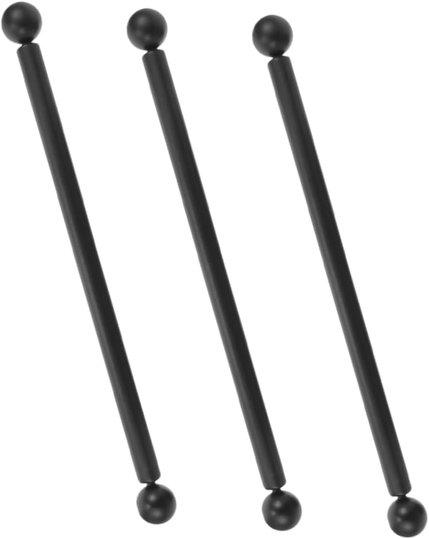 Levemolo 3pcs Replacement Lamp Post Cross Arm Rest Handle Accessory for Lamp Post Cross Rod Arm Handle for Outdoor Pole Light