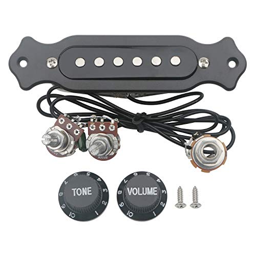 Pickup per chitarra pre-cablato a 6 corde, bobina