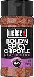 Weber Bold 'N Spicy Chipotle Seasoning, 2.5 oz