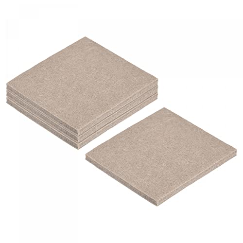 Evita rayones en el piso con estas almohadillas autoadhesivas de fieltro beige cuadradas 2