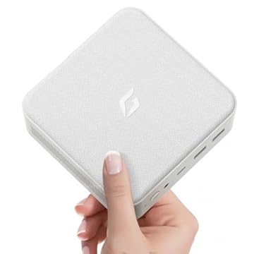 Mini PC Desktop Ryzen 7 5700U (8C/16T, até 4,3 Ghz), Computador Linux Pequeno 16GB DDR4 RAM 128GB PCIe SSD, Micro Gaming PC Suporta Tela Tripla 4K WiFi/BT5.0/USB3.0/HDMI+DP para uso em casa/escritório