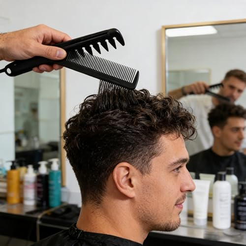 Peine Texturizador para Hombre 2 Pzas miniatura 3