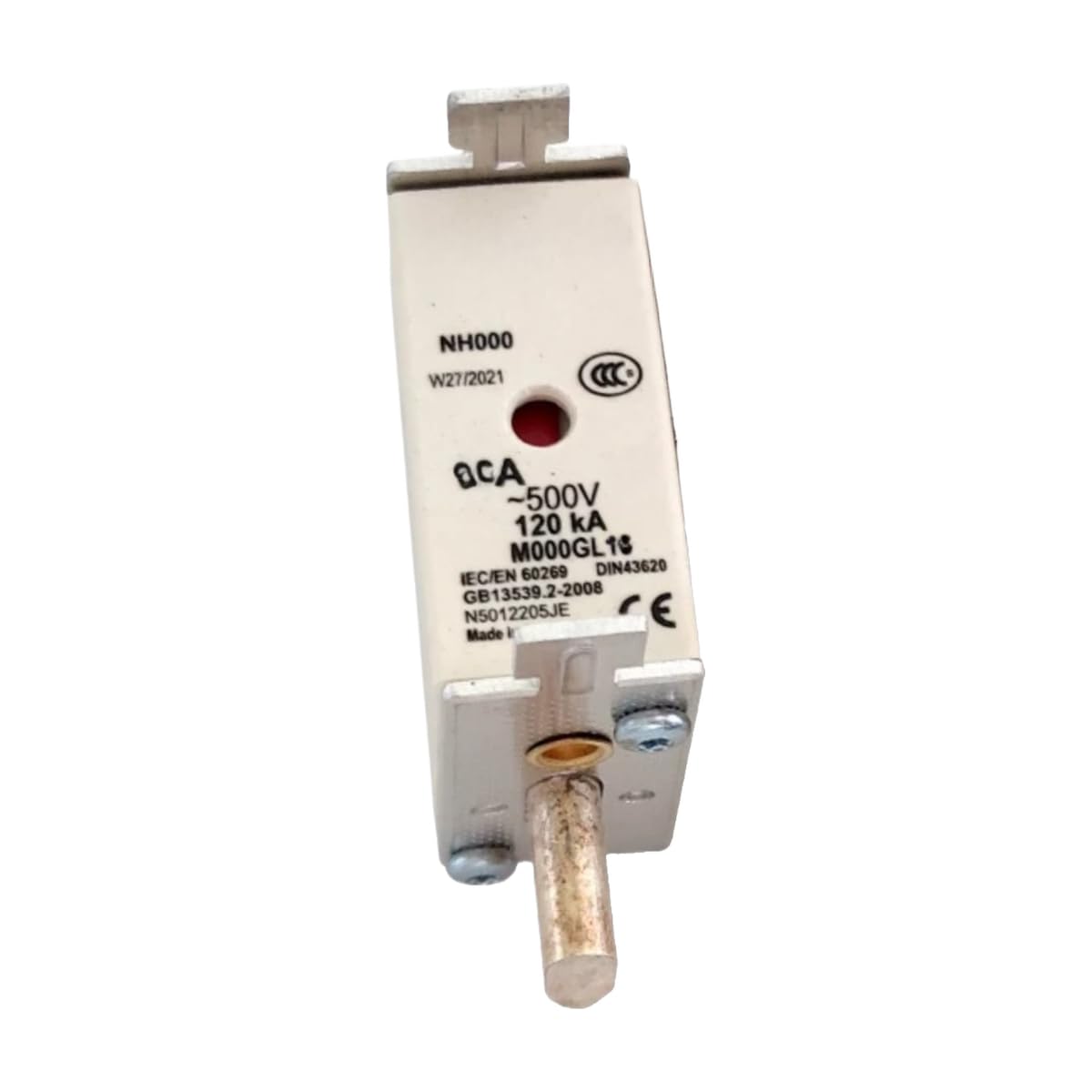 Fusible NH000 25A de baja perdida termica y gran poder de corte para industria 2