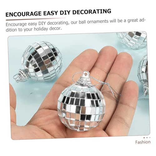 Pendentifs de Noël Cabilock : lot de 30 décorations pour sapin traditionnel - 8