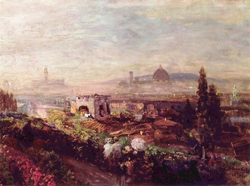 Affiches et gravures Florence - Idée déco murale pour grand salon vide 60x90
