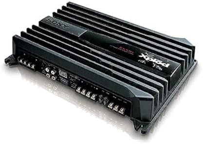 Sony Car Amplifier XM-N1004 1000W 2, 3 & 4 Channel Amplifier, Rated Power: 4ohm - 70W x 4, 4ohmBTL - 175W x 2, 2ohm - 85W x 4, Low Pass Filter and high Pass Filter, Black