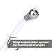Blackline Foam Cannon for Pressure Washers (Wide Mouth), Durable Foam Sprayer for Safe Car & Truck Washing, Easy to Use & Adjust, Creates Thick Foam, 1L Bottle & Snow Foam Lance w/ 1/4