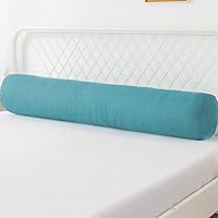 Wadser Grand Traversin Triangulaire Pour Tête De Lit, Coussin De Dossier, Coussin De Lecture