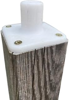 Custom Fence Post Pole Mount Adapter for Bird Buddy Feeder