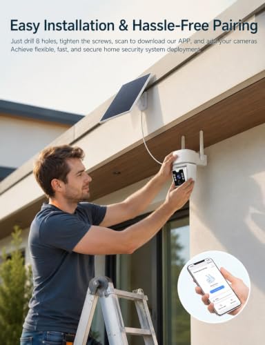 Security Cameras Wireless Outdoor 5G WiFi, Solar Outdoor Camera Wireless - image 9