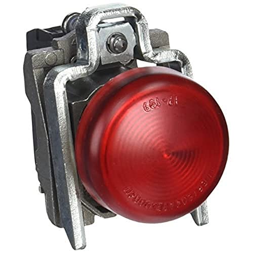 Piloto LED rojo 24-120VAC luz piloto industrial indicador panel