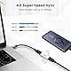 AIYEEN USB-C-Buchse-zu-Buchse-Koppler (2er-Pack), USB4.0-Typ-C-Anschluss, 40 Gbit/s, 140 W, Datenübertragungsanschluss, Schnellladung, Typ C OTG für iPhone 15, PC, Laptop, Tablet, Telefon