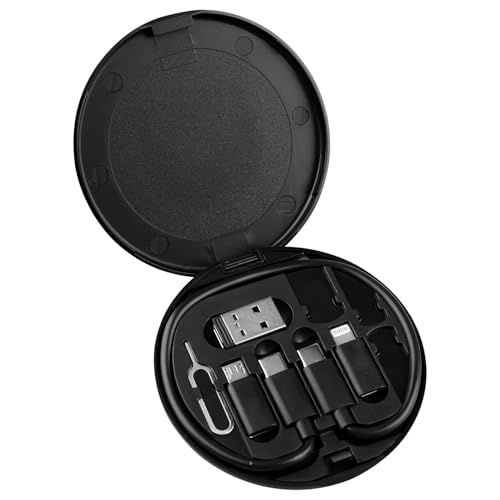 USB Adapter Storage Kit,Multifunctional Data Cable Storage Box,Un...