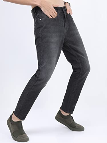 Image of KETCH Men's Tapered Fit Mid Rise Jeans (Stretchable)