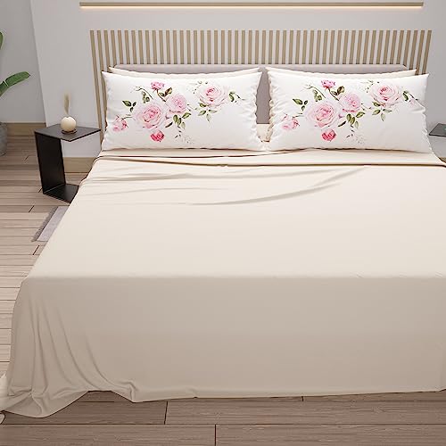 PETTI Artigiani Italiani, Double Bed Sheets in Cotton with Pillowcases in Digital Print - Image 4
