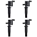 Pack of 4 Ignition Coils for Ford Mazda 2.0 2.3 DOHC fits DG507 DG541 C1453