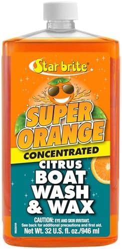 STAR BRITE Super Orange Citrus Boat Wash & Wax - Premium Concentr...