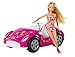 Simba - Steffi Love con Auto Cabriolet Rosa, 105738332, + 3 Anni, Bambola 29 Cm