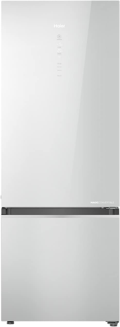 Haier 376 L 3 Star Double Door Bottom Mount Refrigerator Appliance(HRB-3964PMG-E, Mirror Glass,Glass Door, Convertible, 2022 Model)