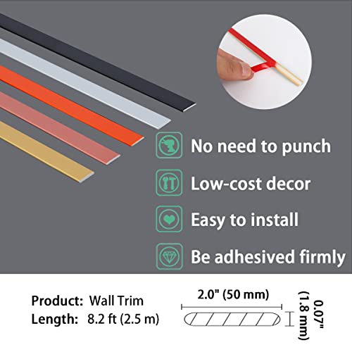 image for Gaahing Flexible Molding & Floor Trim | Peel and Stick Design | Ceilin